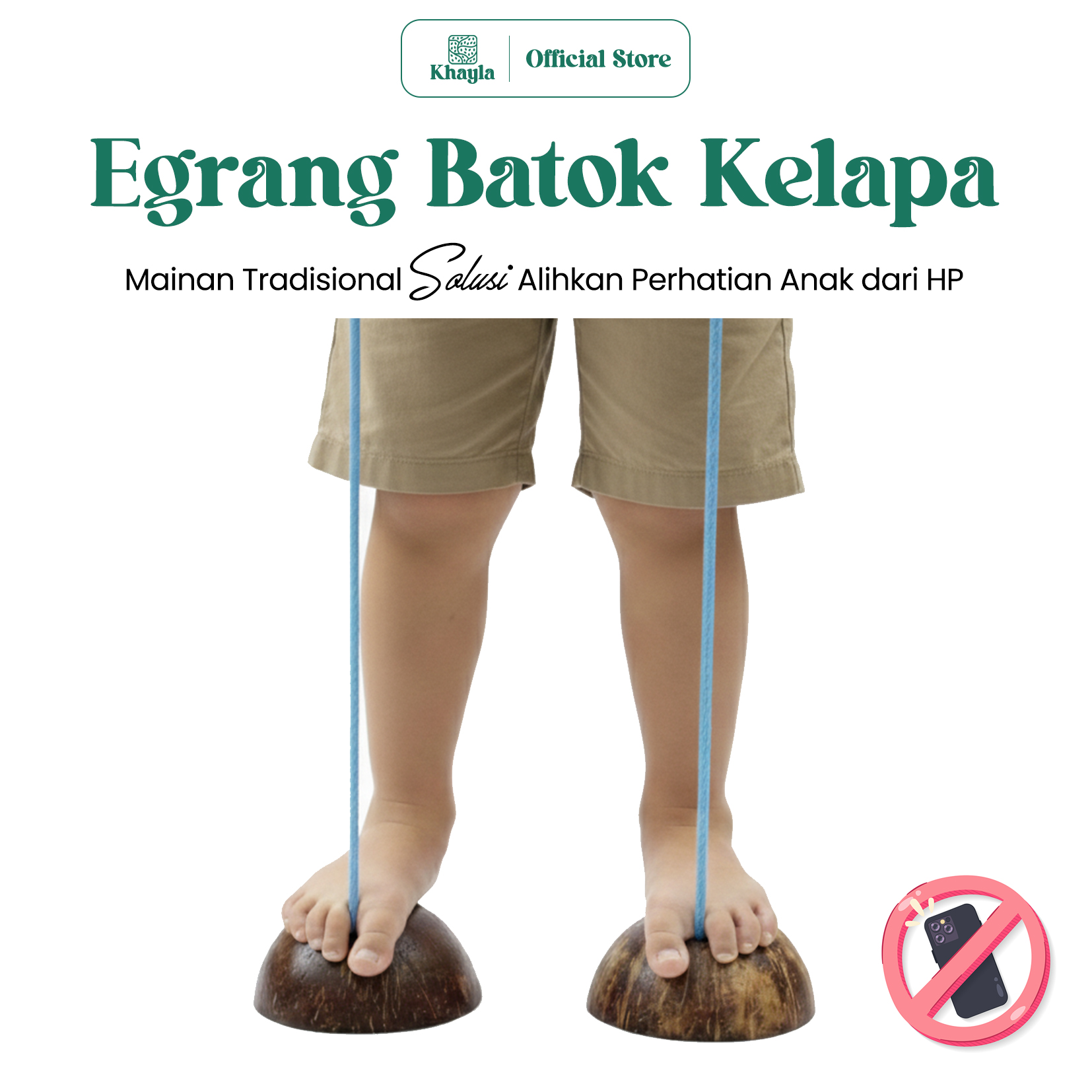 Egrang Tempurung / Batok Kelapa - Gambar 5