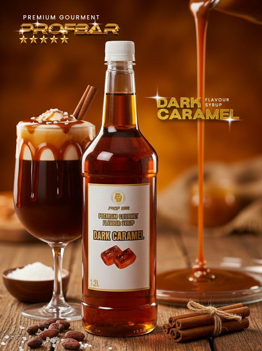 PROFBAR - Syrup Dark Caramel 1,2 Liter Non Alkohol - Gambar 4