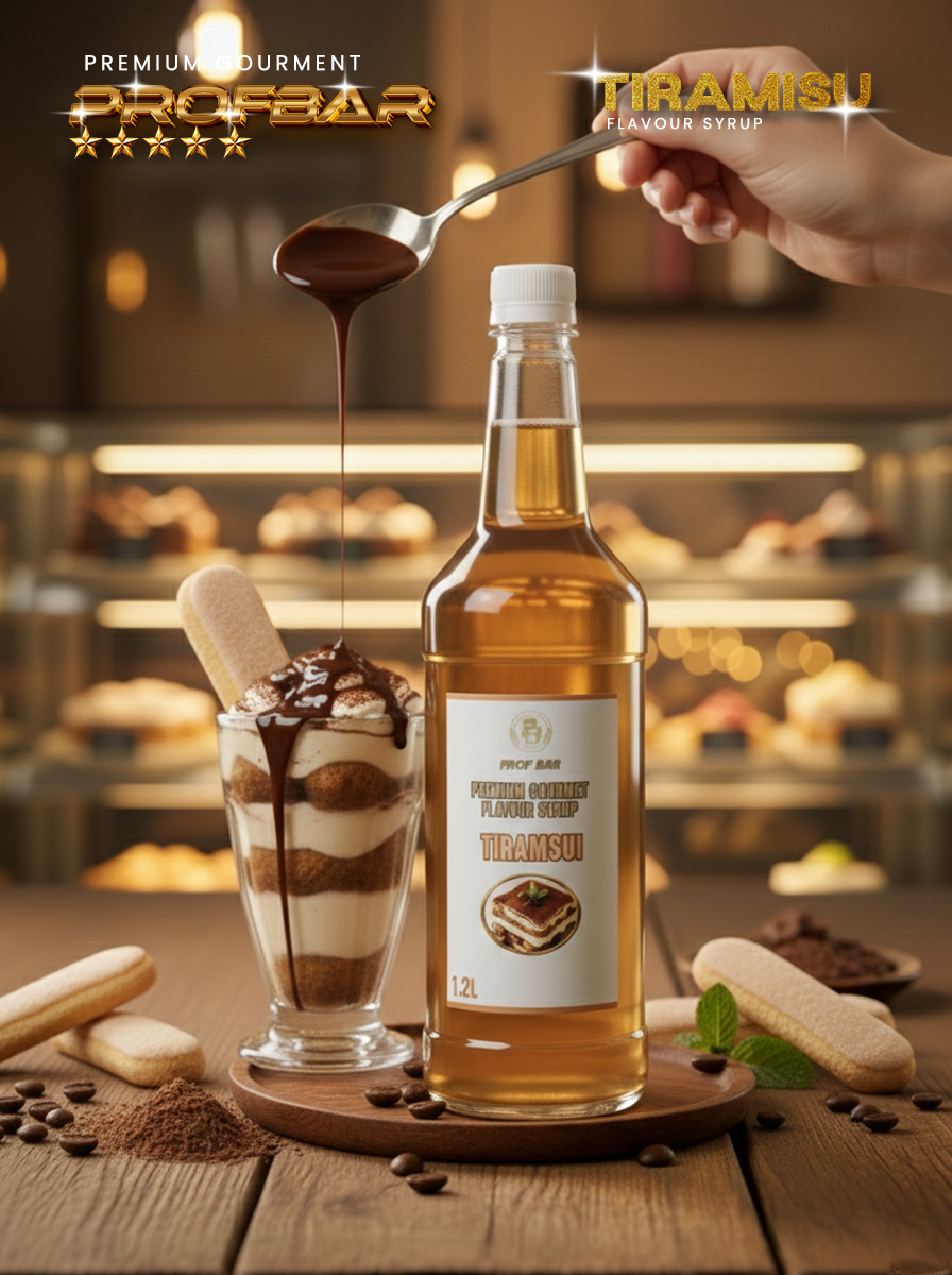 PROFBAR - Syrup Tiramisu 1,2 Liter Non Alkohol - Gambar 4